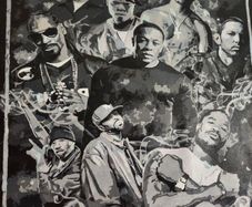 Canvas painting