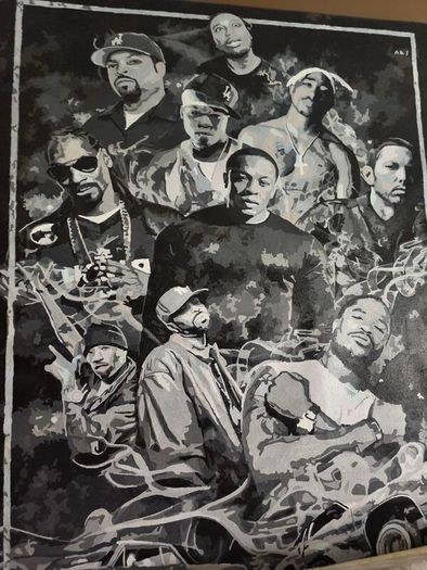 Canvas painting