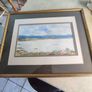 Signed watercooler framed picture seascape of west of ireland. Image 2