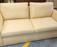Yellow Couch and Armchairs