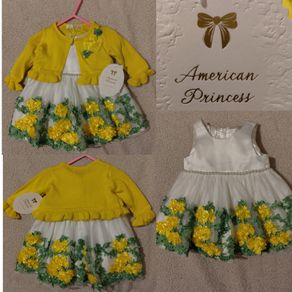 Stunning American Princess Occasion Dress & Cardigan Set, New With Tags