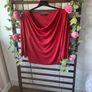 top Bnwt baloot brand size large (14) drape neckline wine/red shade Image 3