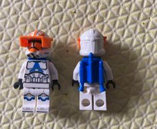 LEGO Star Wars Captain Vaughn Minifigure Ahsoka 332nd Clone Trooper