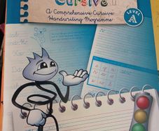 All Write Now, cursive level A, new