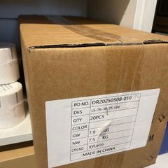 Star Compatible Labels Size 76mm x 38mm (25mm Core)