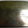 Antique Sterling Silver Cigarette Case 1914 With Clear Hallmark 132,58g Image 3