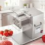 Meat Cutting Machine, 850W Commercial Slicer, 5mm Heavy Duty Stainless Steel Blade Shredder for Boneless Meat Soft Vegetables, Electric Food Slicers for Kitchen Restaurant Supermarket Image 7