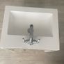 Lucca 500 Matt White Wall Hung Vanity Unit Complete with Basin & Taps Image 6