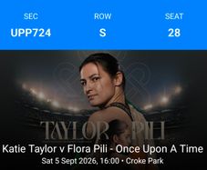 Katie Taylor Tickets Face Value