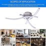 LED Ceiling Light, Elegant Curved Design Ceiling Lights,3 Built-in LED Boards,21W Cool White Light 6000K, Modern Ceiling Fixture for Living Rooms (FREE SHIPPING) Image 6