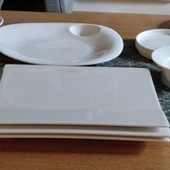 RAK Porcelain Restaurant/Hotel Quality Dinnerware 20 Pieces + Bag