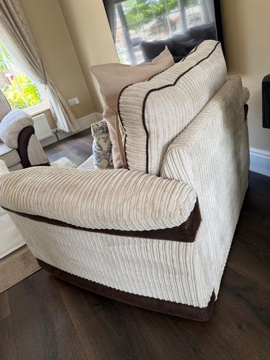 Beautiful beige armchair