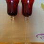 Vintage Ruby Red Glassware Image 2