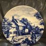 DELFT BLAU HEMPKEFA four seasons vintage set 4 wall plates Image 3