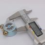 Vintage Q&Q Miniature Mechanical Clock Image 4