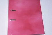 Pink Folder, For Documents (used).
