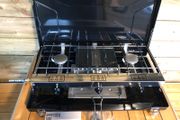 Outwell Twin Burner Stove With Grill.