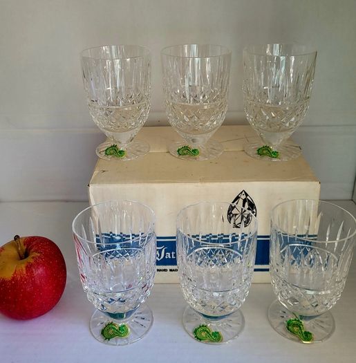 Waterford Crystal Glasses Set of 6 Unused Original Box Made in Ireland
