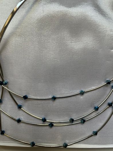 New COEUR DE LION 4 Strand Beaded Necklace