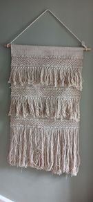 Boho Macrame & Woven Wall Hanging