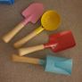 Kids Gardening Tools (Wooden + Metal) Image 2