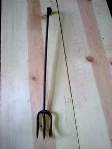 Old Irish blacksmith made kitchen fork