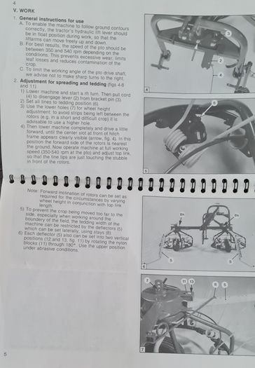 PZ Zweegers Haybob 300 Owners Manual