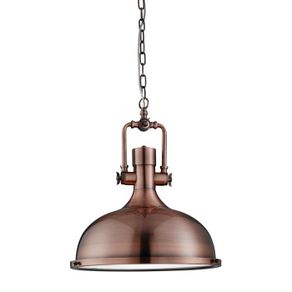Industrial Light Pendant Antique Copper