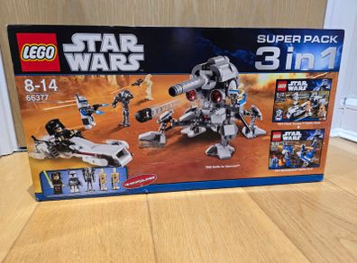 Lego 66377 Star Wars Bundle Pack, Super Pack 3 in 1 (Sets 7869, 7913, and 7914)