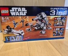 Lego 66377 Star Wars Bundle Pack, Super Pack 3 in 1 (Sets 7869, 7913, and 7914)