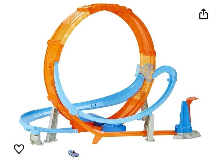 hot whees loop track