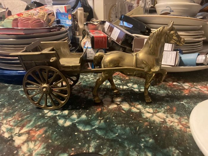 brass pony and trap free postage