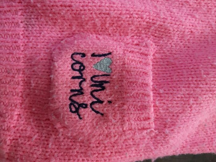Unicorn pink jumper size 4 years