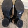 Black peep toe shoes Image 5