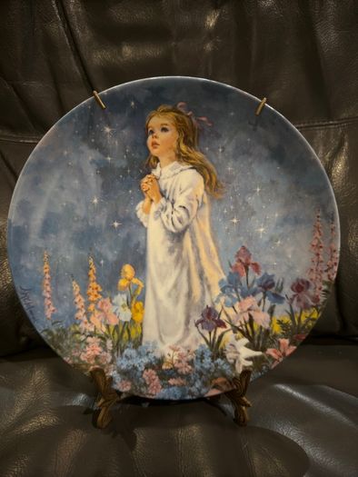 Vintage 1988 John McClelland Twinkle Little Star Collector Plate Knowles