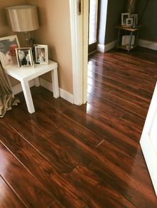 flooring 12.3mm laminated high gloss free delivery 100+ sq metres