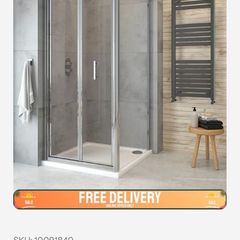 900mm city plus bifold door and side panel set