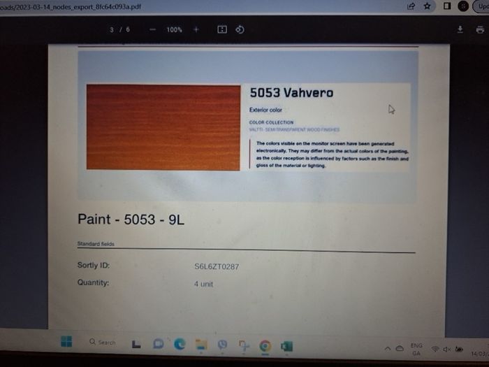 Paint 9 L 5085,5078,2668,5053 and paint 5078 2.7 L
