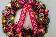 Christmas door wreath