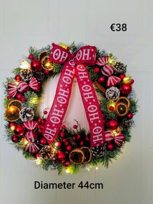 Christmas door wreath