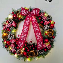Christmas door wreath