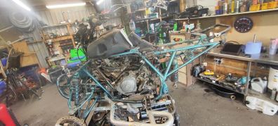 Suzuki LTZ 250 project