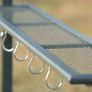 2.2 x 1.4m BBQ Shelter - Outdoor Grill Gazebo Canopy including Shelves, Hanging Hooks, and a Metal Frame, suitable for Garden Patio Backyard Image 5