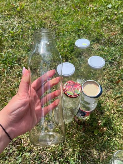 Glass bottles (5)