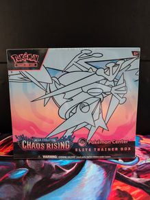 Chaos Rising Pokemon Center ETB Limited Edition Factory Sealed