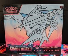 Chaos Rising Pokemon Center ETB Limited Edition Factory Sealed