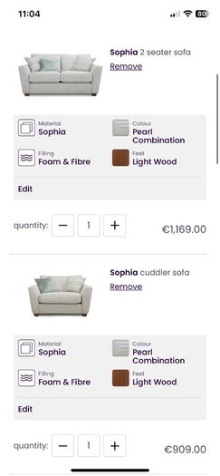 DFS couches
