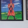 David Bowie - Earthling album cover  - framed print Image 2