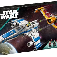 Lego 75364 New Republic E-Wing vs. Shin Hati's Starfighter