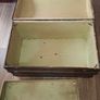 Antique Irish Made Victorian Dome Top Trunk with Insert, late 19th to the early 20th Century, wooden strapping and metal hardware Image 8